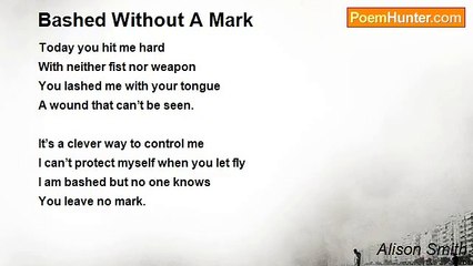 Alison Smith - Bashed Without A Mark