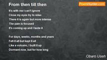 Obaro Useh - From then till then