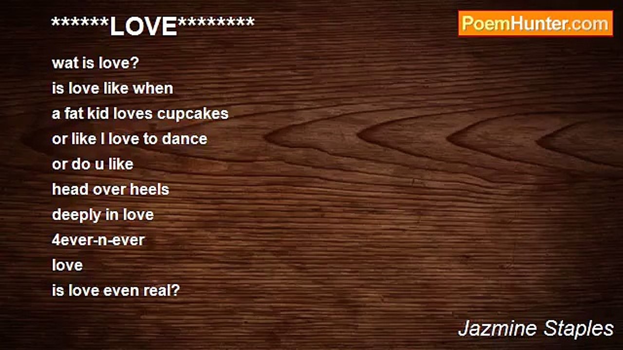 Jazmine Staples - ******LOVE********