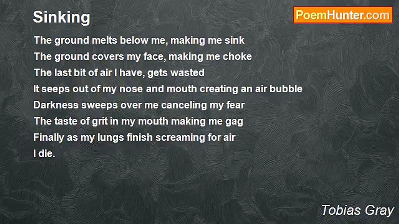 Tobias Gray - Sinking