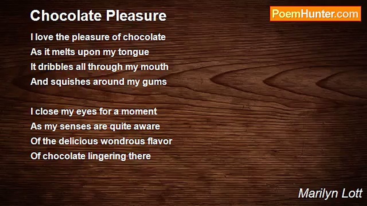 Marilyn Lott - Chocolate Pleasure