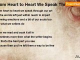 JoJo Bean - From Heart to Heart We Speak Through Our Art