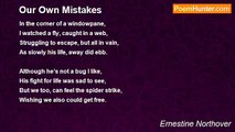 Ernestine Northover - Our Own Mistakes