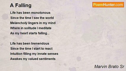 Marvin Brato Sr - A Falling