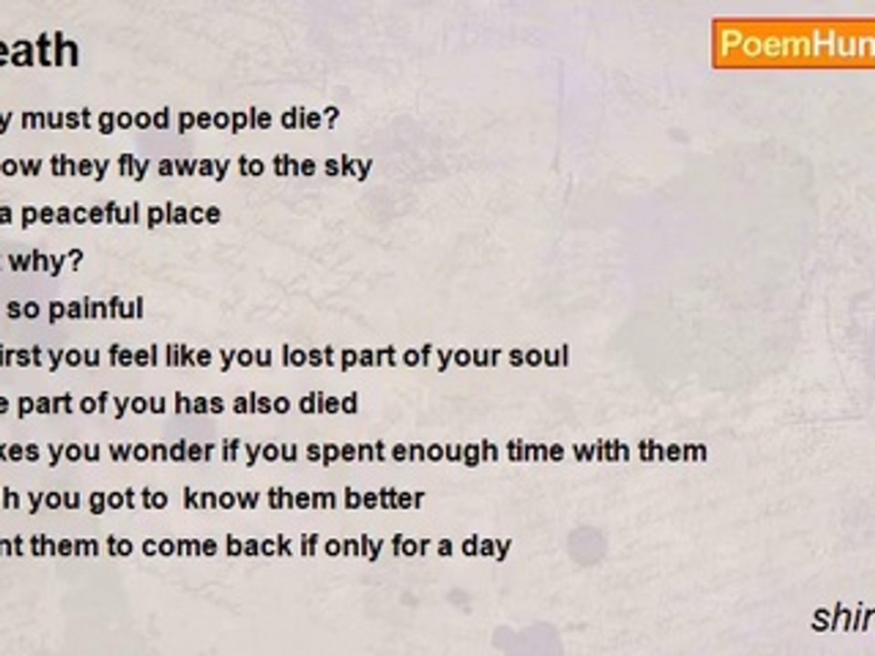 shiny shine - Death