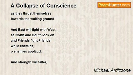 Michael Ardizzone - A Collapse of Conscience