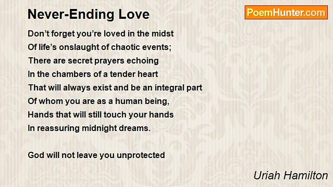 Uriah Hamilton - Never-Ending Love
