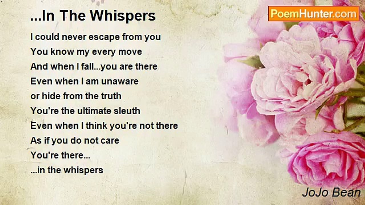 JoJo Bean - ...In The Whispers