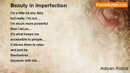 Adryan Rotica - Beauty in Imperfection
