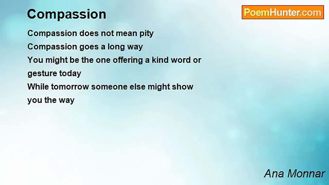 Ana Monnar - Compassion