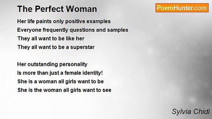 Sylvia Chidi - The Perfect Woman