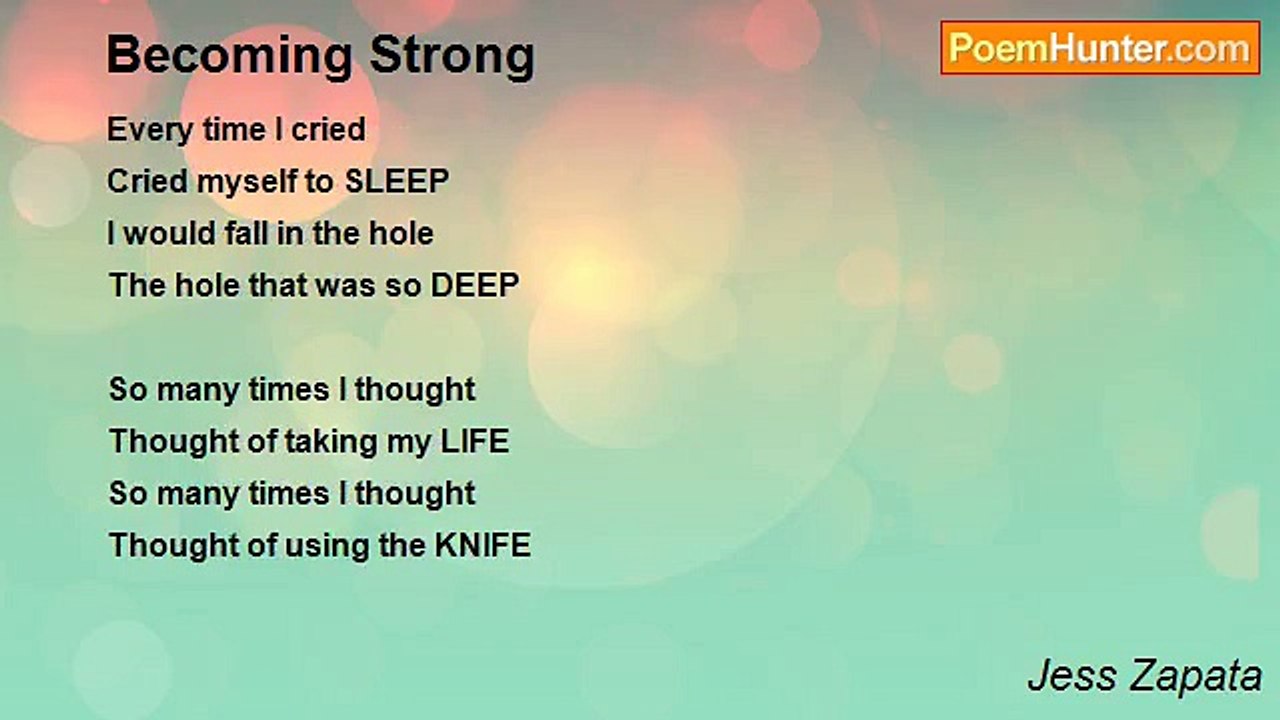 Jess Zapata - Becoming Strong