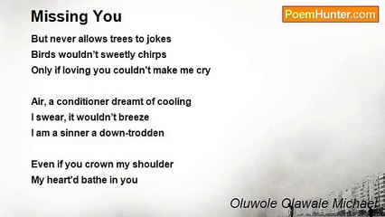 Oluwole Olawale Michael - Missing You
