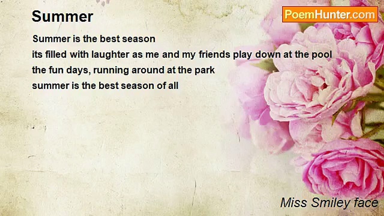 Miss Smiley face - Summer