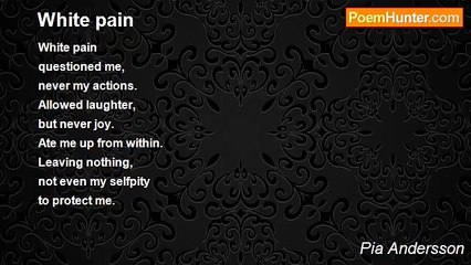 Pia Andersson - White pain