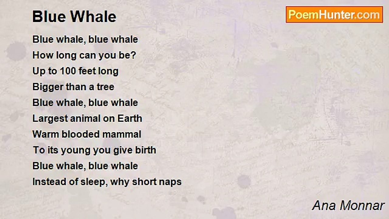 Ana Monnar - Blue Whale