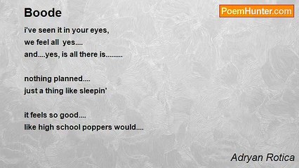 Adryan Rotica - Boode