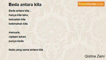 Qistina Zaini - Beda antara kita