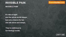 ONY ME. - INVISIBLE PAIN