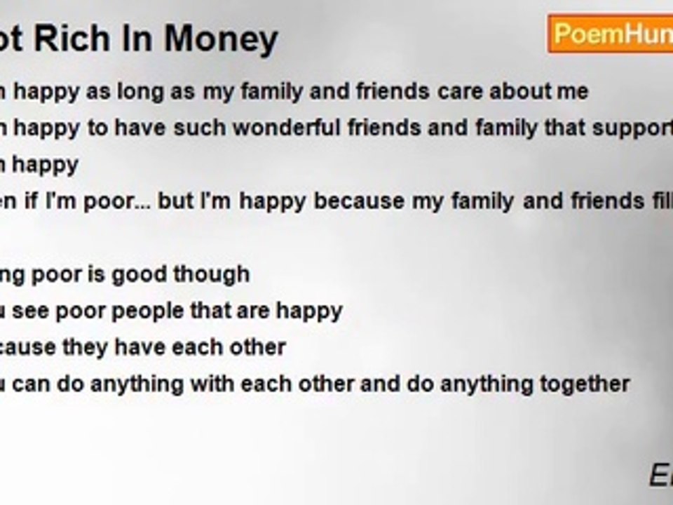 Erica Lee - Not Rich In Money