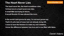 Daniel Adams - The Heart Never Lies