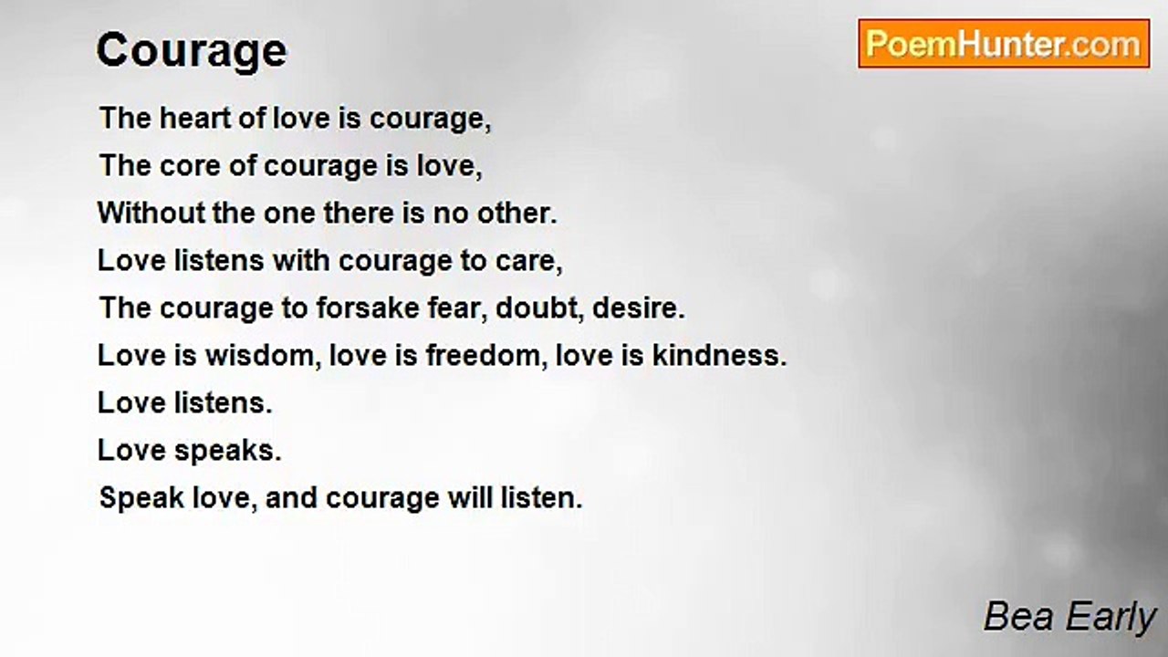 Bea Early - Courage