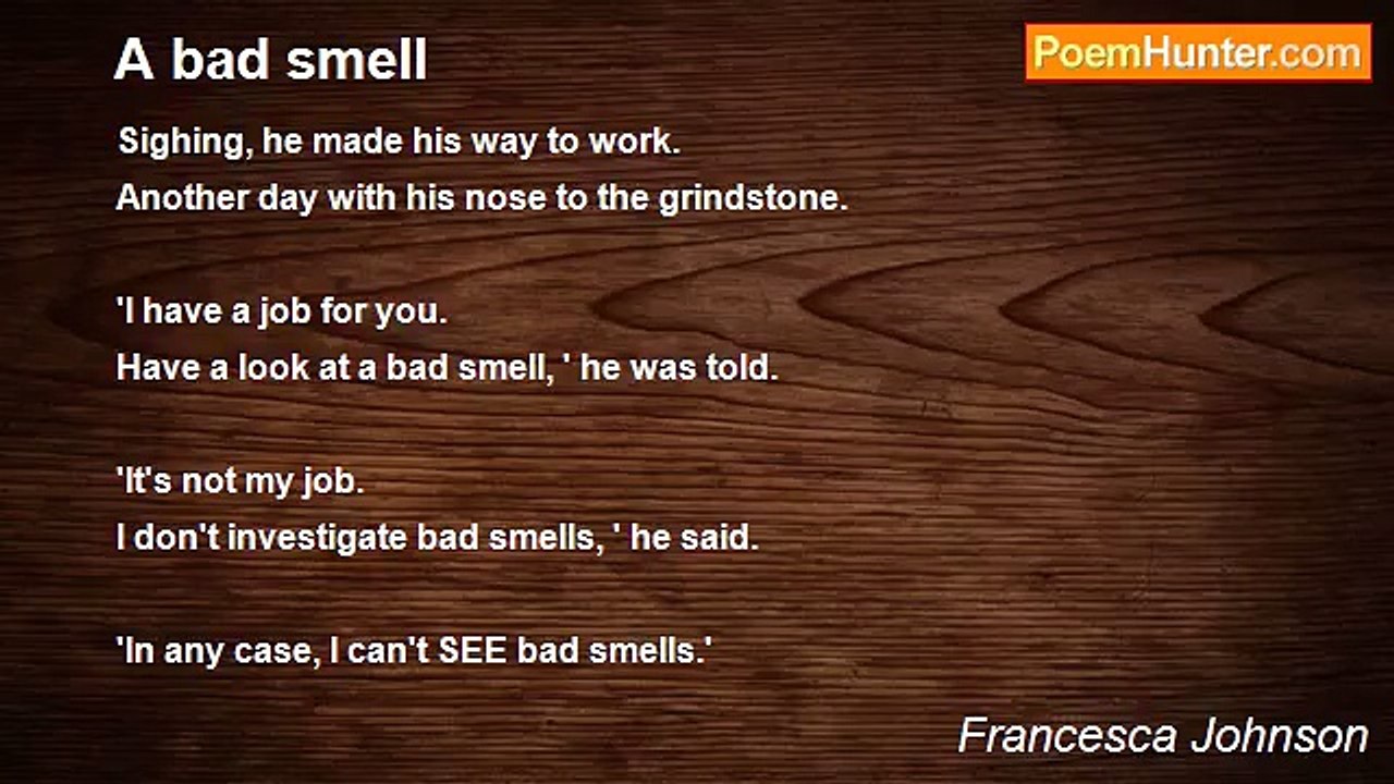 Francesca Johnson - A bad smell