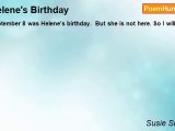 Susie Sunshine - Helene's Birthday