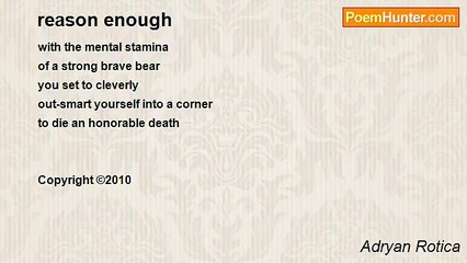 Adryan Rotica - reason enough