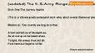 Reginald Walker - (updated) The U. S. Army Ranger, a poetic series, The Journey Begins 6