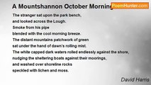 David Harris - A Mountshannon October Morning