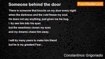 Constantinos Grigoriadis - Someone behind the door