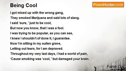 Fane Oat - Being Cool