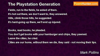 Mark Pollins - The Playstation Generation