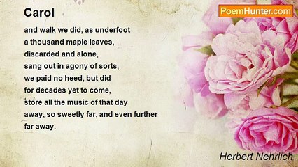 Herbert Nehrlich - Carol