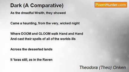 Theodora (Theo) Onken - Dark (A Comparative)