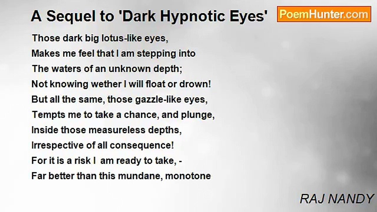 RAJ NANDY - A Sequel to 'Dark Hypnotic Eyes'