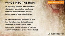 Dr subhendu kar - WINGS INTO THE RAIN