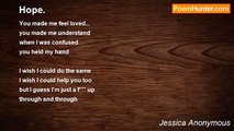Jessica Anonymous - Hope.