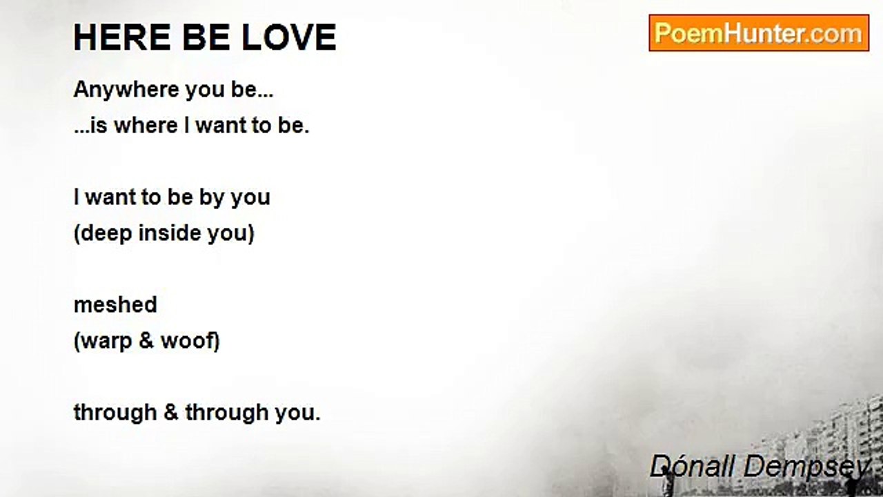 Dónall Dempsey - HERE BE LOVE