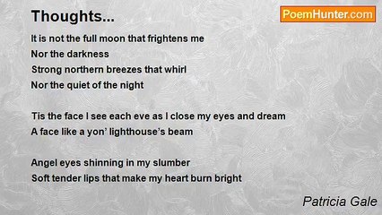 Patricia Gale - Thoughts...