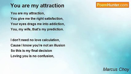 Marcus Choy - You are my attraction