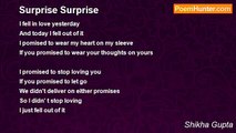 Shikha Gupta - Surprise Surprise