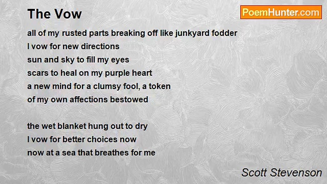 Scott Stevenson - The Vow