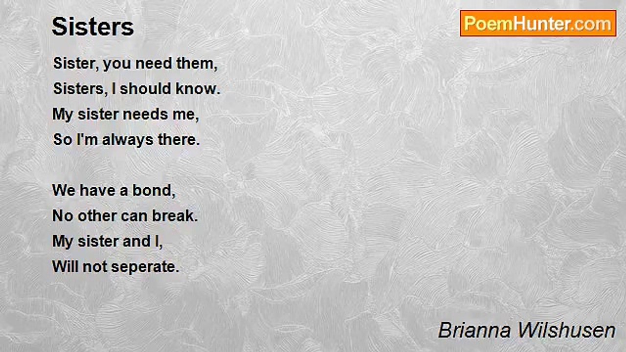 Brianna Wilshusen - Sisters
