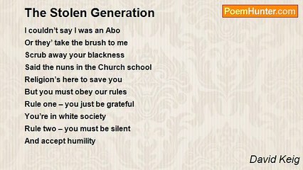 David Keig - The Stolen Generation