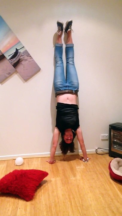 Marine à l'envers...