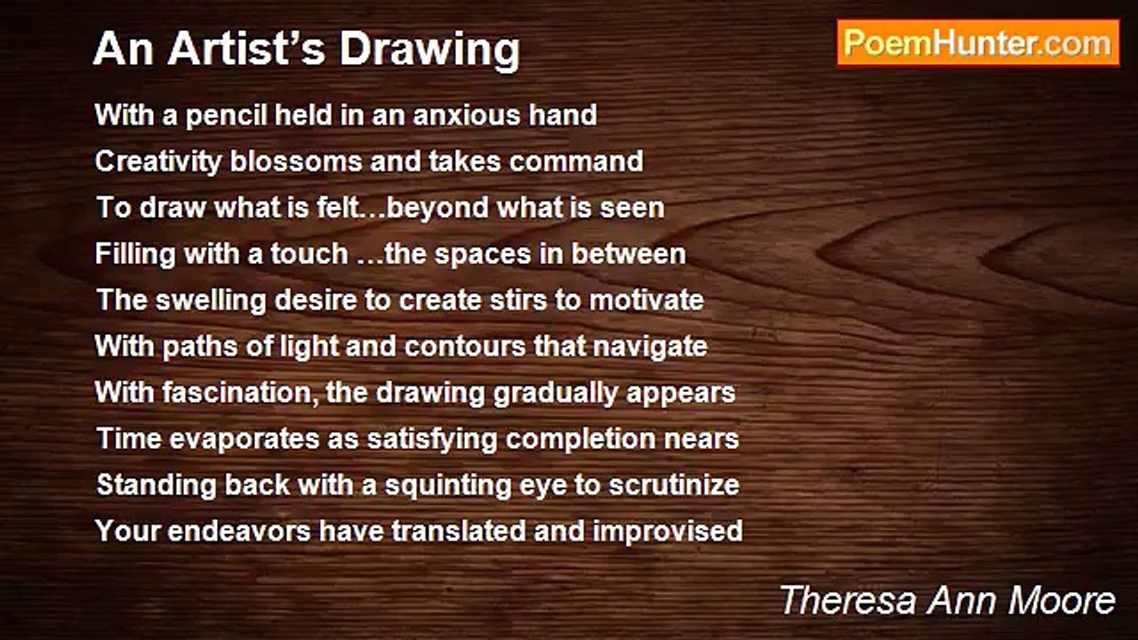 Theresa Ann Moore - An Artist’s Drawing