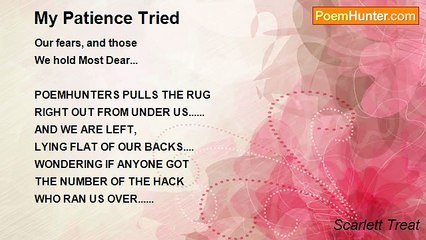 Scarlett Treat - My Patience Tried