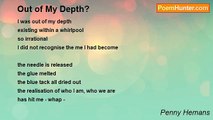 Penny Hemans - Out of My Depth?